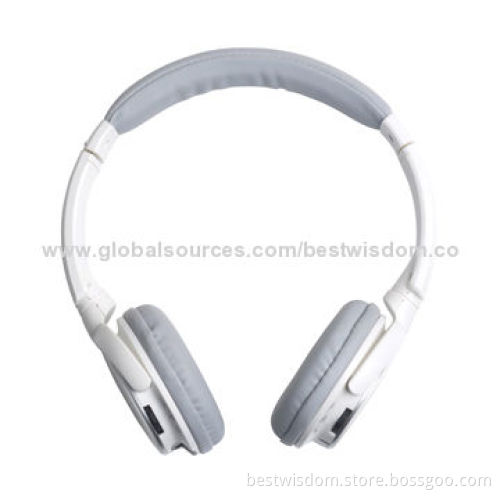 Bluetooth Headset with 40mm Driver Unit, Supports TF Card, Fm Radio